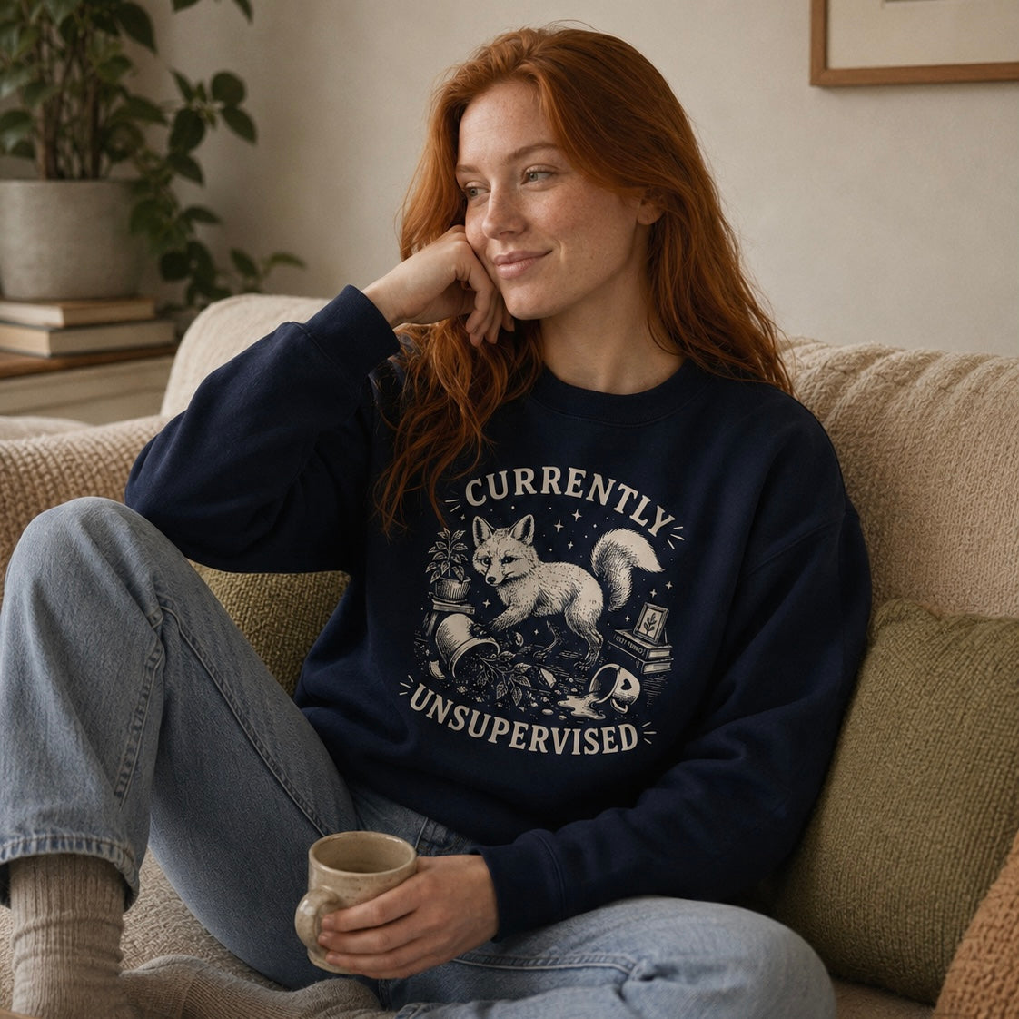 Currently Unsupervised Sweatshirt
