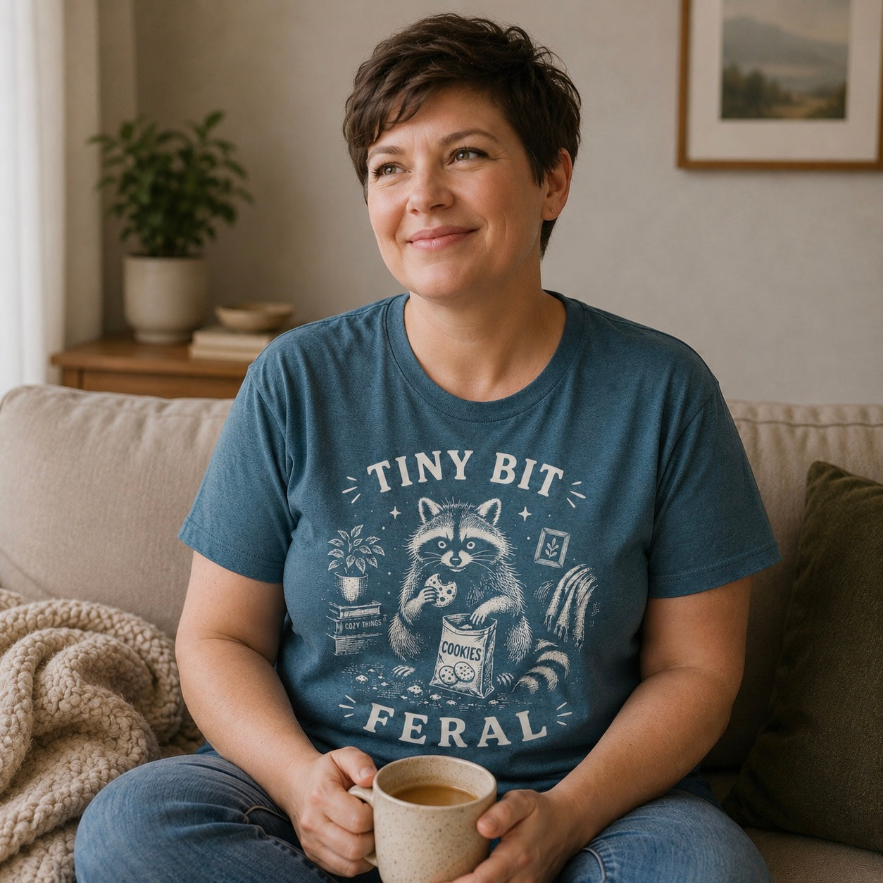 Tiny Bit Feral Tee