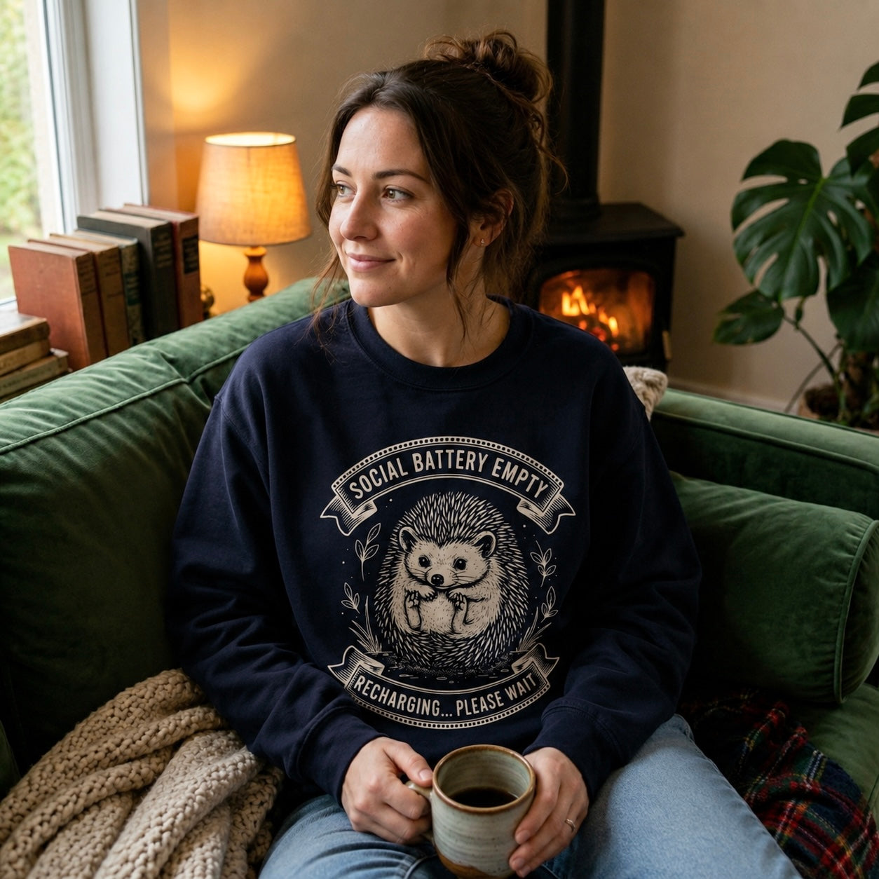 Social Battery Empty Sweatshirt