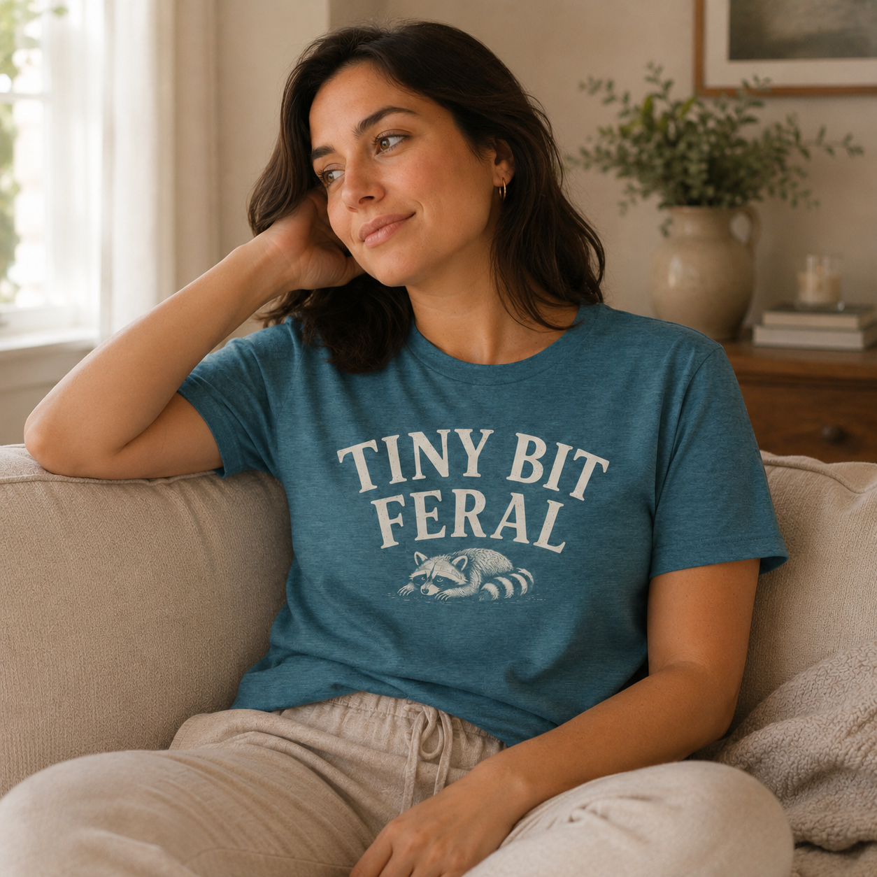 Tiny Bit Feral Tee