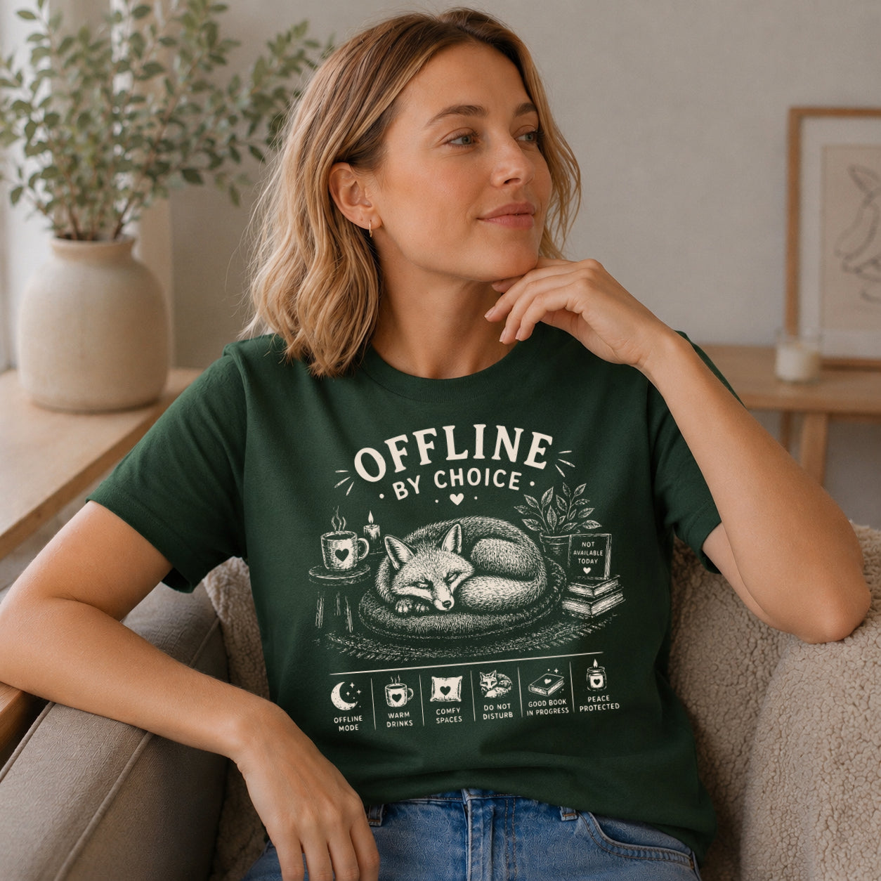 Offline By Choice Tee
