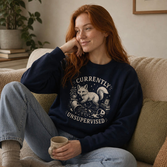 Currently Unsupervised Sweatshirt