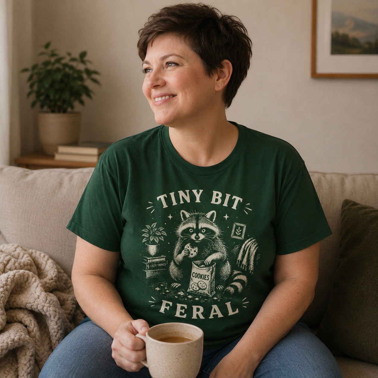 Tiny Bit Feral Tee