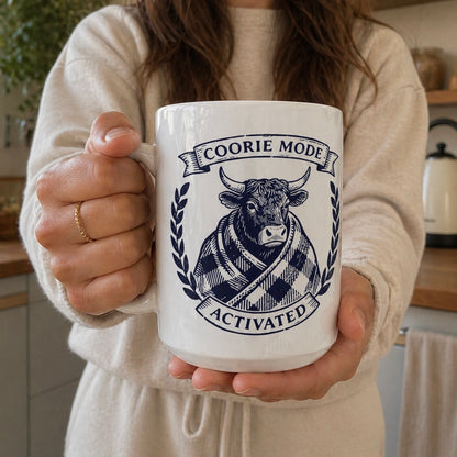 Coorie Mode Activated Ceramic Mug, (11oz, 15oz)