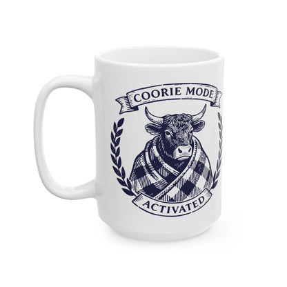 Coorie Mode Activated Ceramic Mug, (11oz, 15oz)