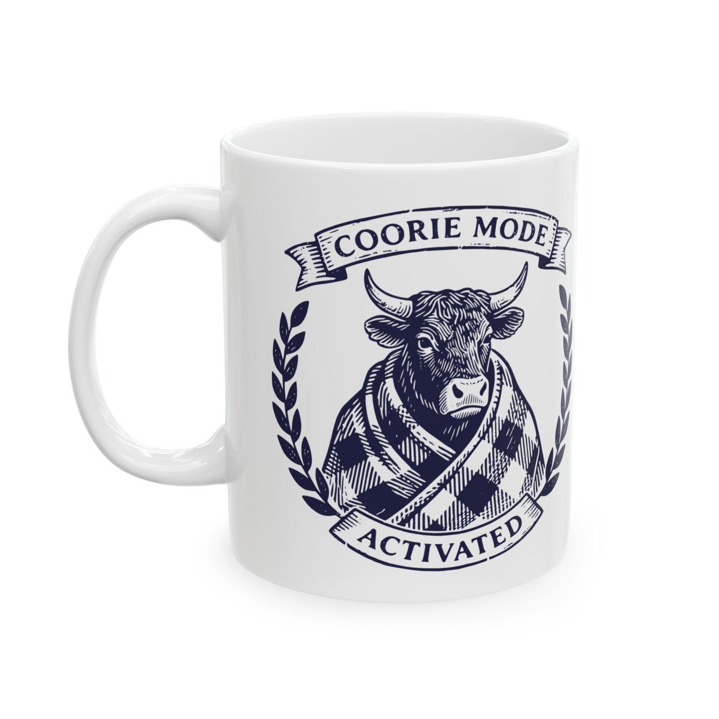 Coorie Mode Activated Ceramic Mug, (11oz, 15oz)