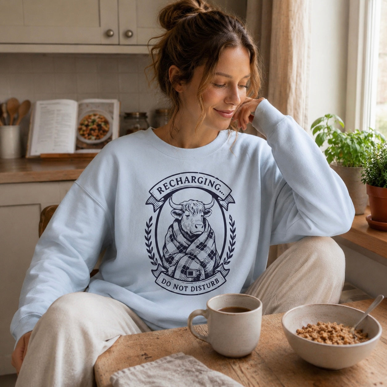 Recharging… Do Not Disturb Sweatshirt