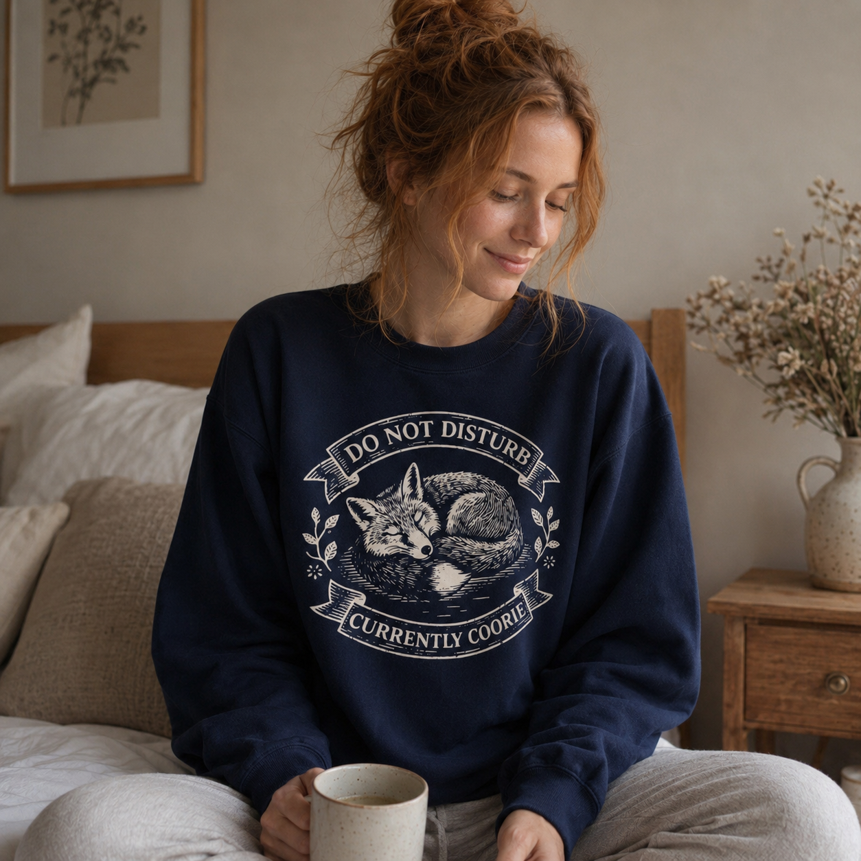 Do Not Disturb, Currently Coorie Sweatshirt
