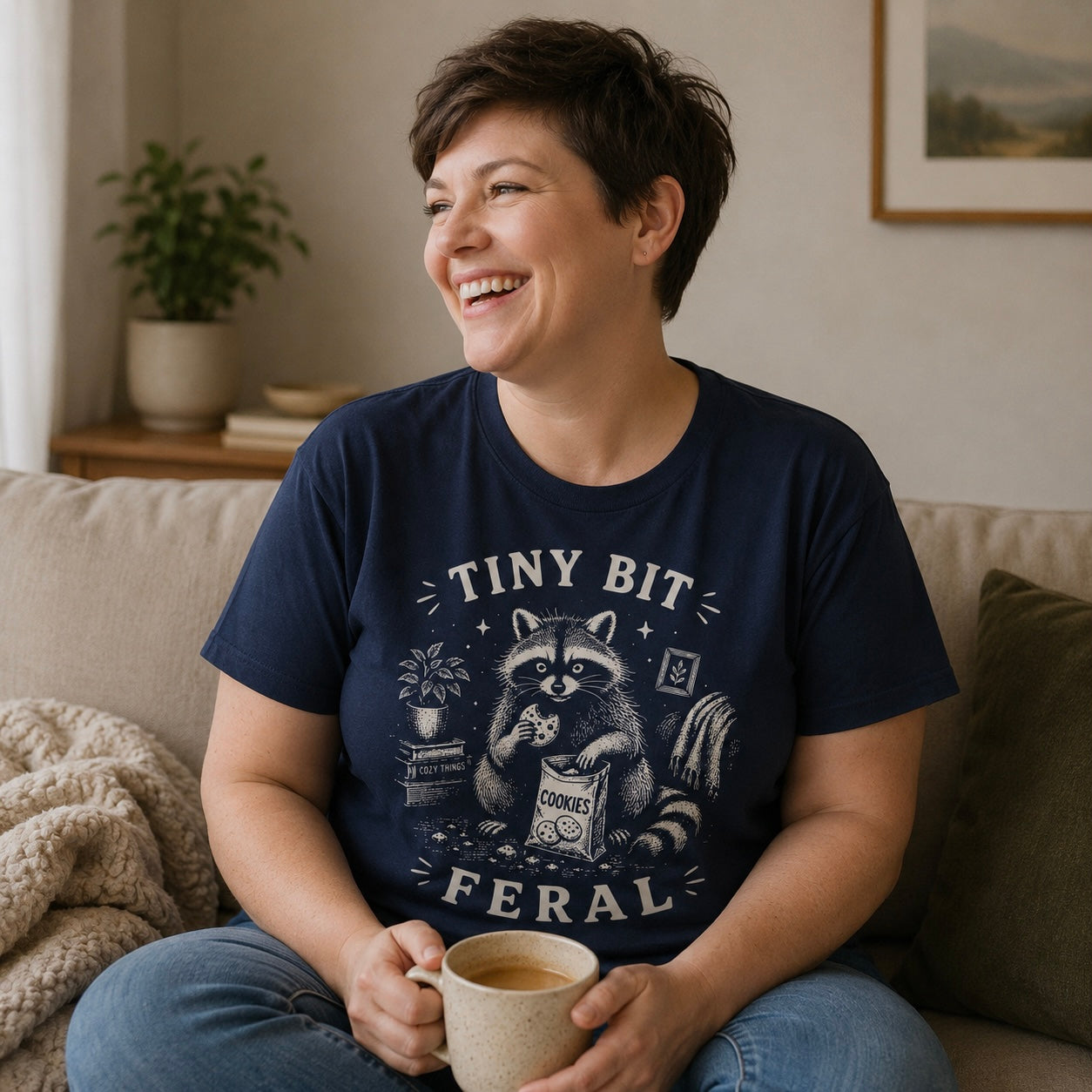 Tiny Bit Feral Tee
