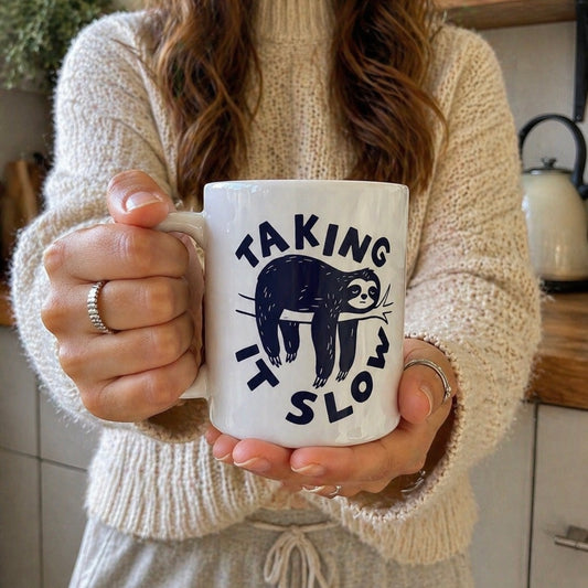 Taking It Slow Ceramic Mug, (11oz, 15oz)