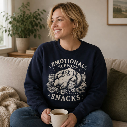 Emotional Support Snacks Sweatshirt