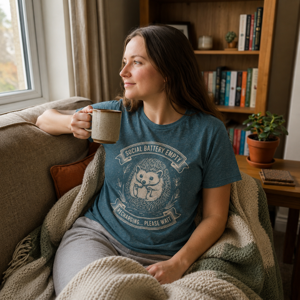 Social Battery Empty Tee