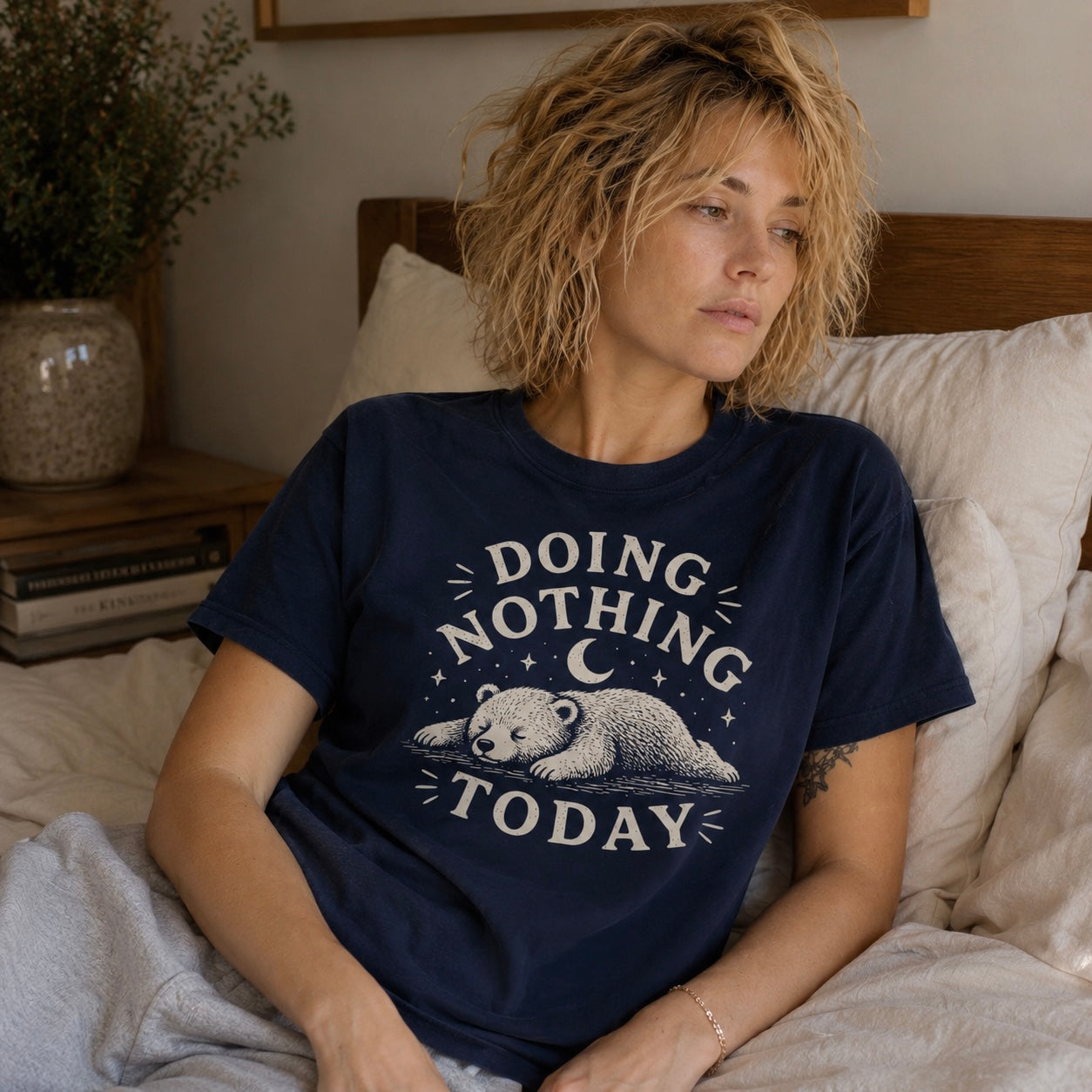 Doing Nothing Today Tee
