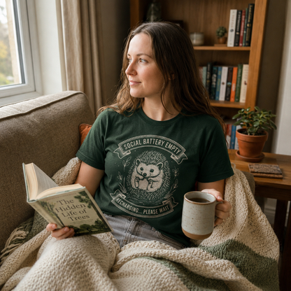 Social Battery Empty Tee