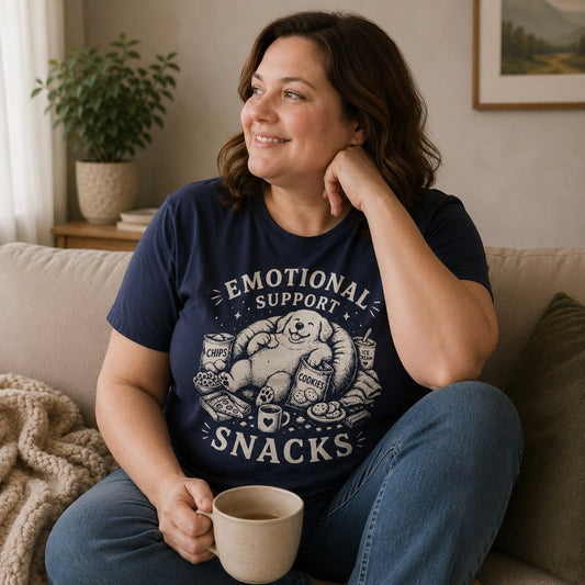 Emotional Support Snacks Tee