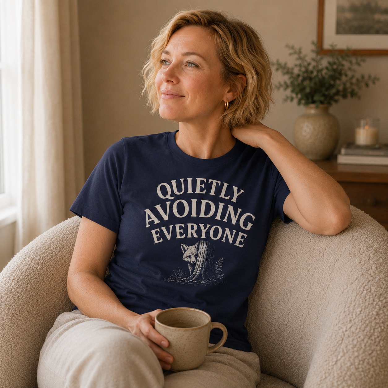 Quietly Avoiding Everyone Tee