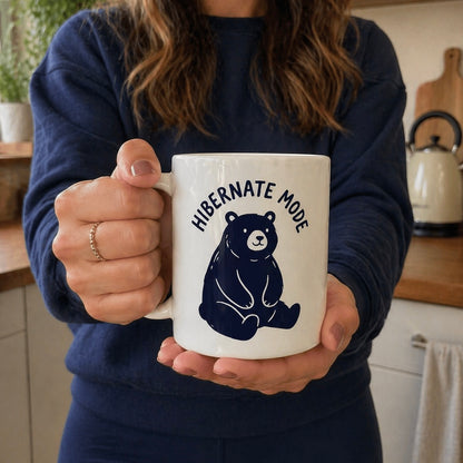 Hibernate Mode Ceramic Mug, (11oz, 15oz)