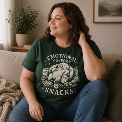 Emotional Support Snacks Tee
