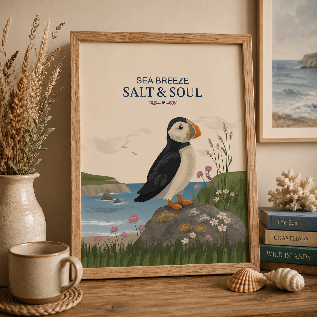 Sea Breeze, Salt & Soul – Art Print