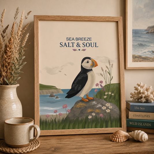Sea Breeze, Salt & Soul – Art Print