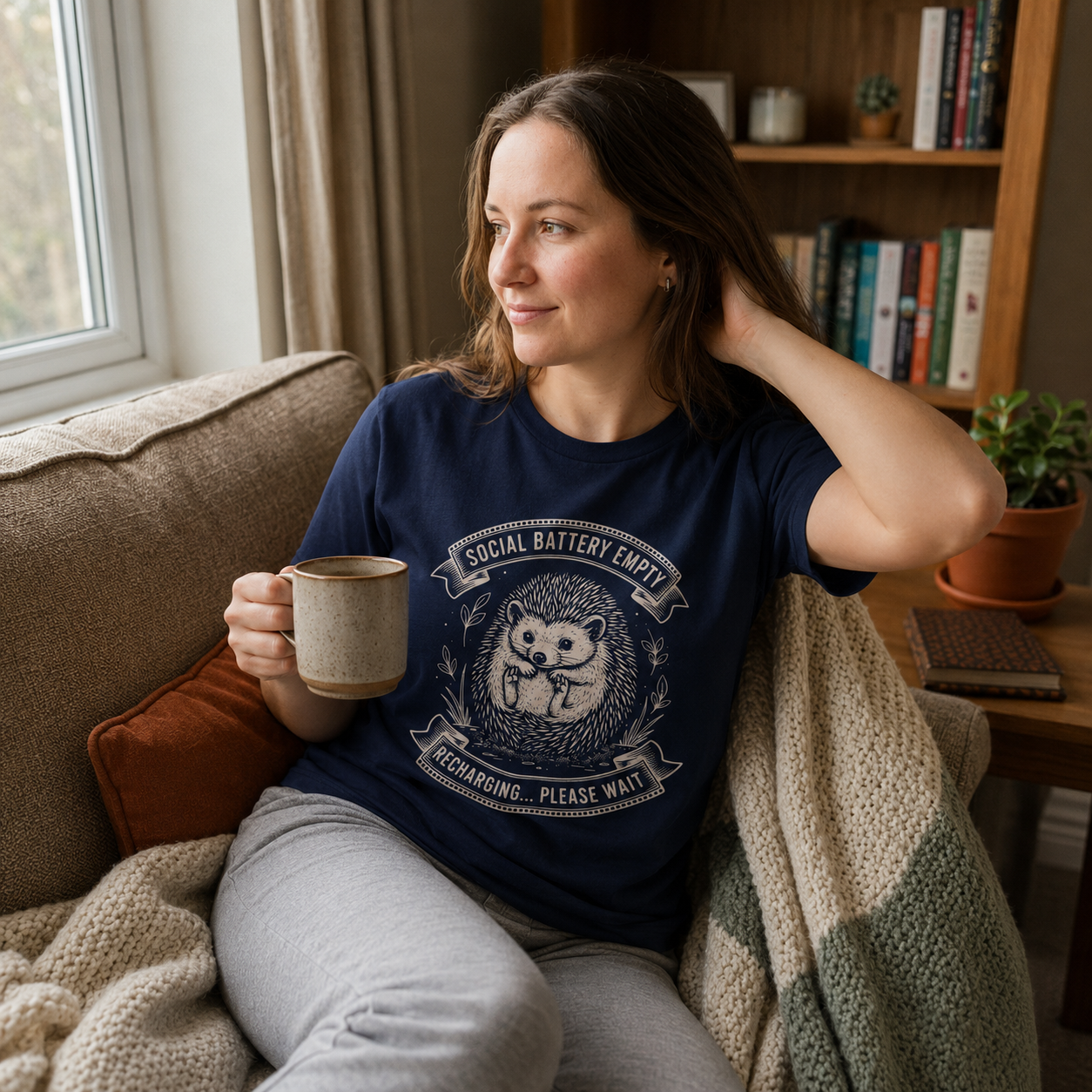 Social Battery Empty Tee
