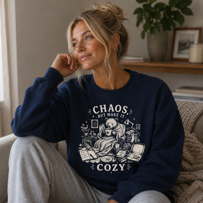 Chaos But Make It Cozy Sweatshirt