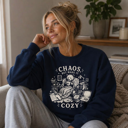 Chaos But Make It Cozy Sweatshirt