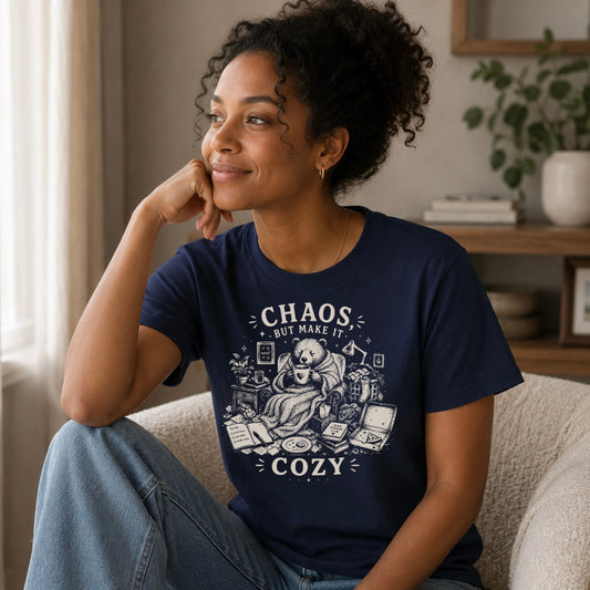 Chaos But Make It Cozy Tee
