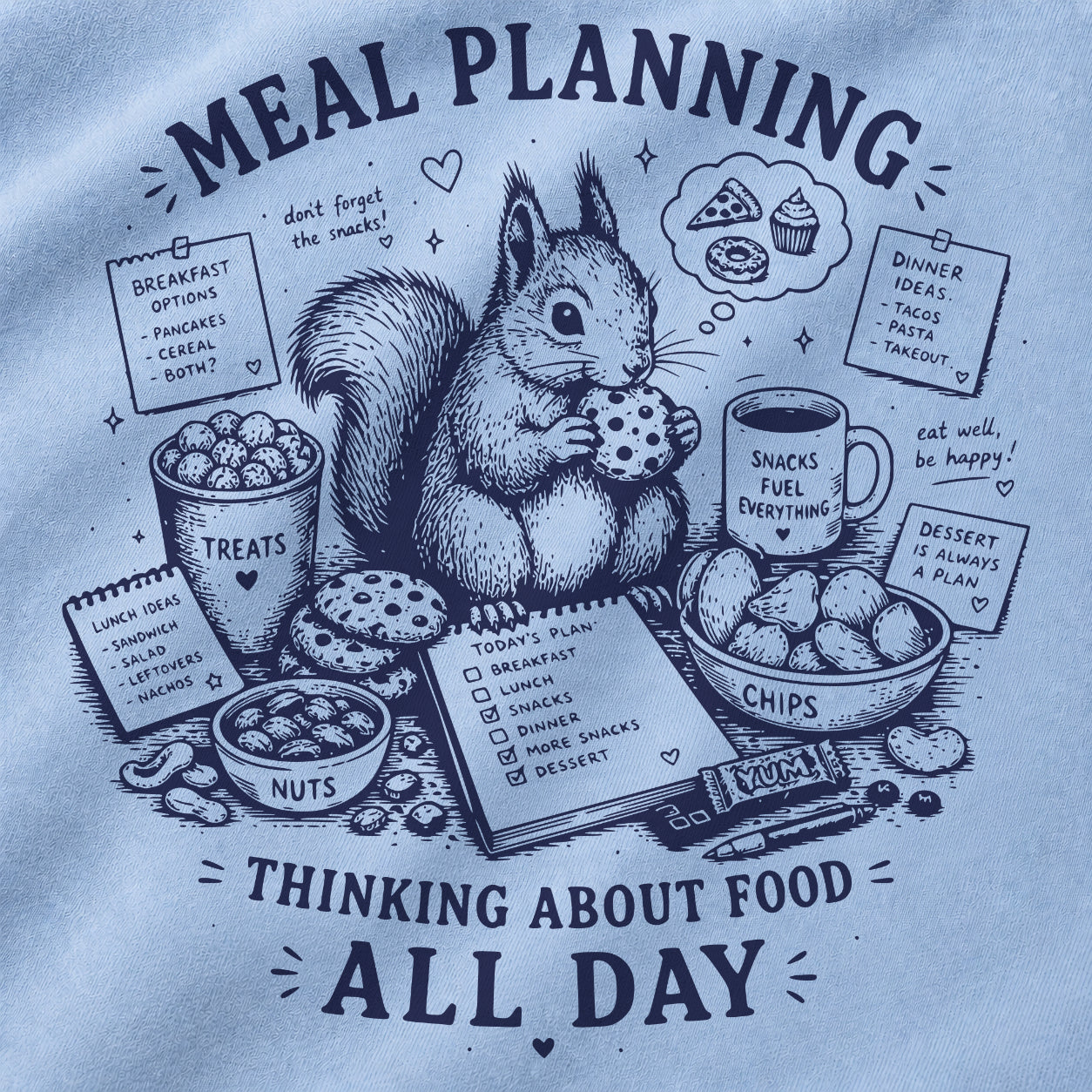 Meal Planning All Day Sweatshirt
