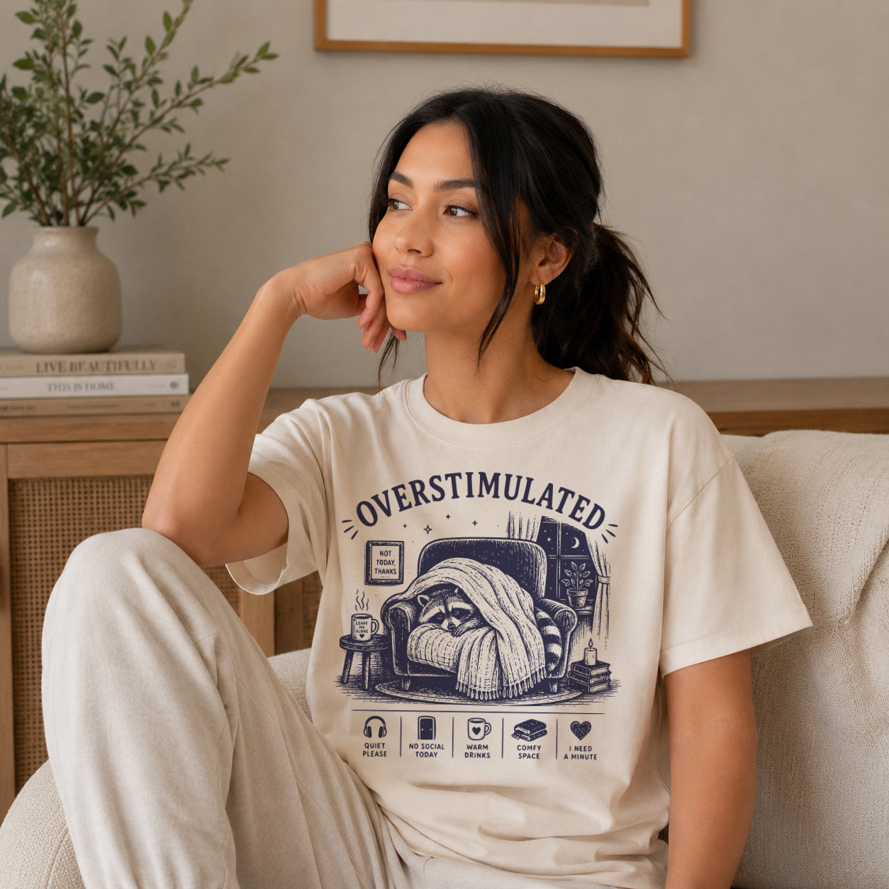Overstimulated Tee
