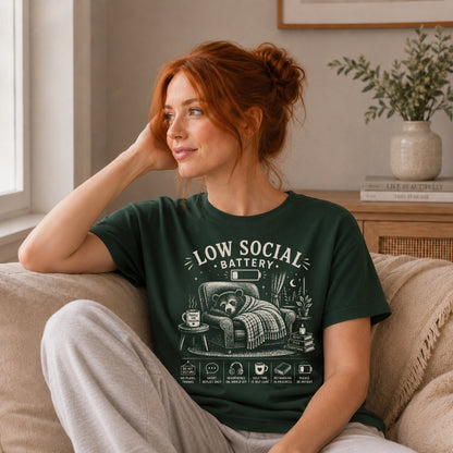 Low Social Battery Tee