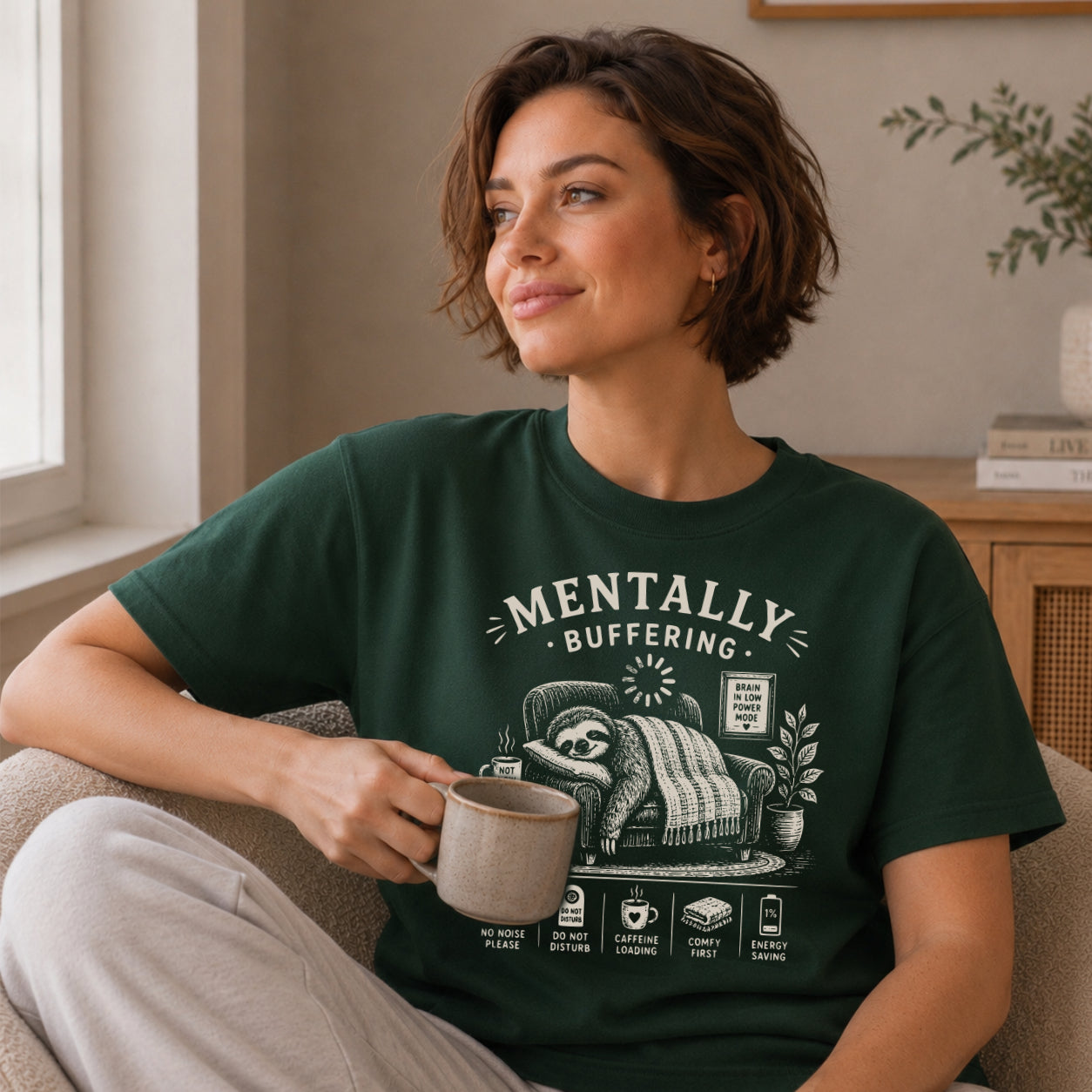 Mentally Buffering Tee