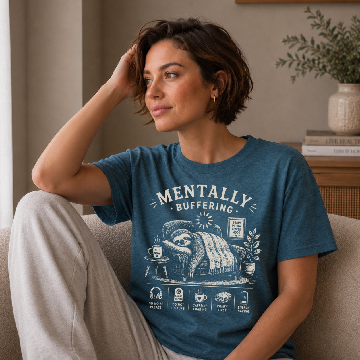 Mentally Buffering Tee