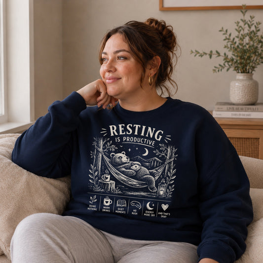 Resting Is Productive Sweatshirt