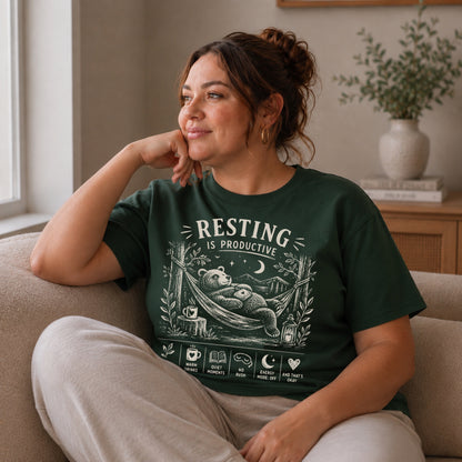 Resting Is Productive Tee