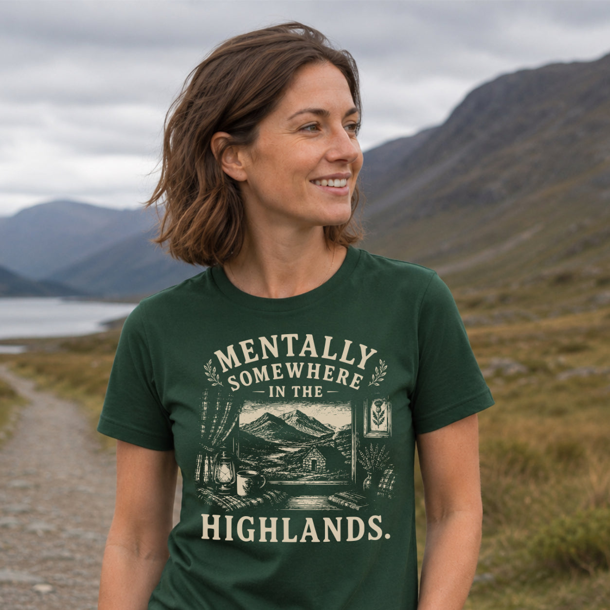 Mentally Somewhere In The Highlands T-Shirt