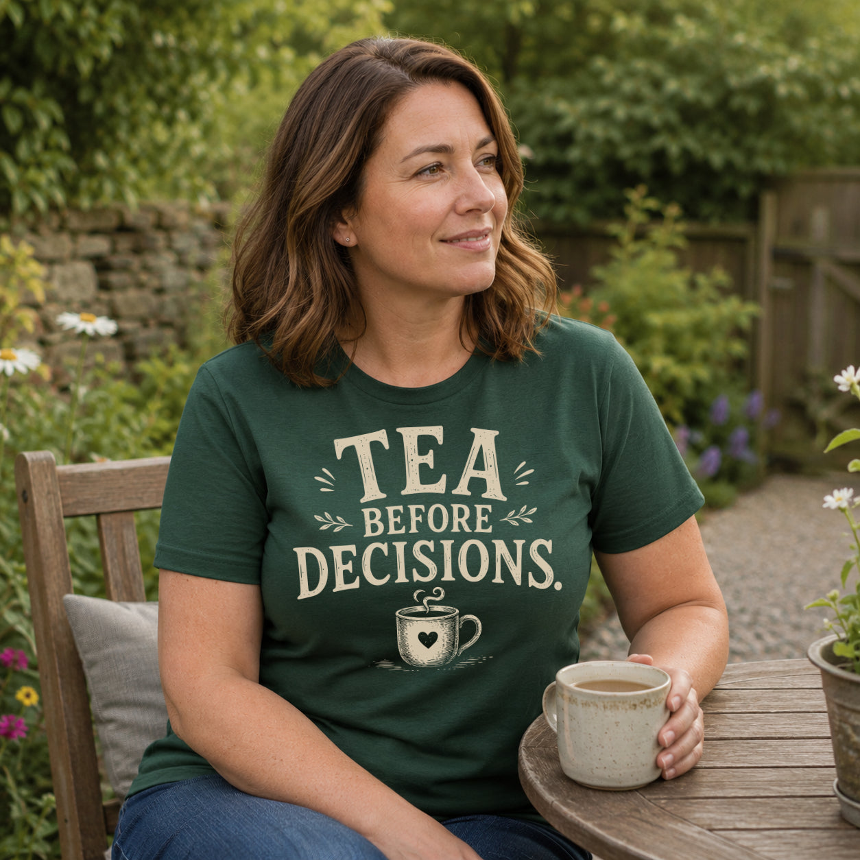 Tea Before Decisions T-Shirt
