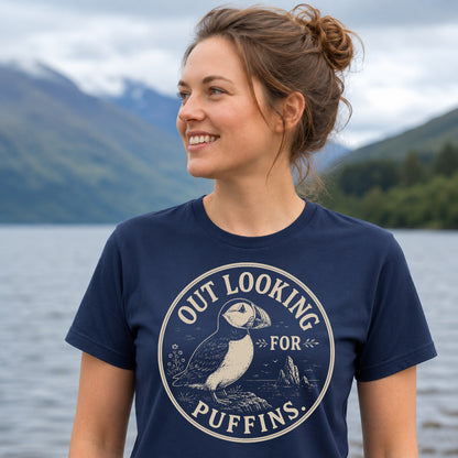 Out Looking For Puffins T-Shirt