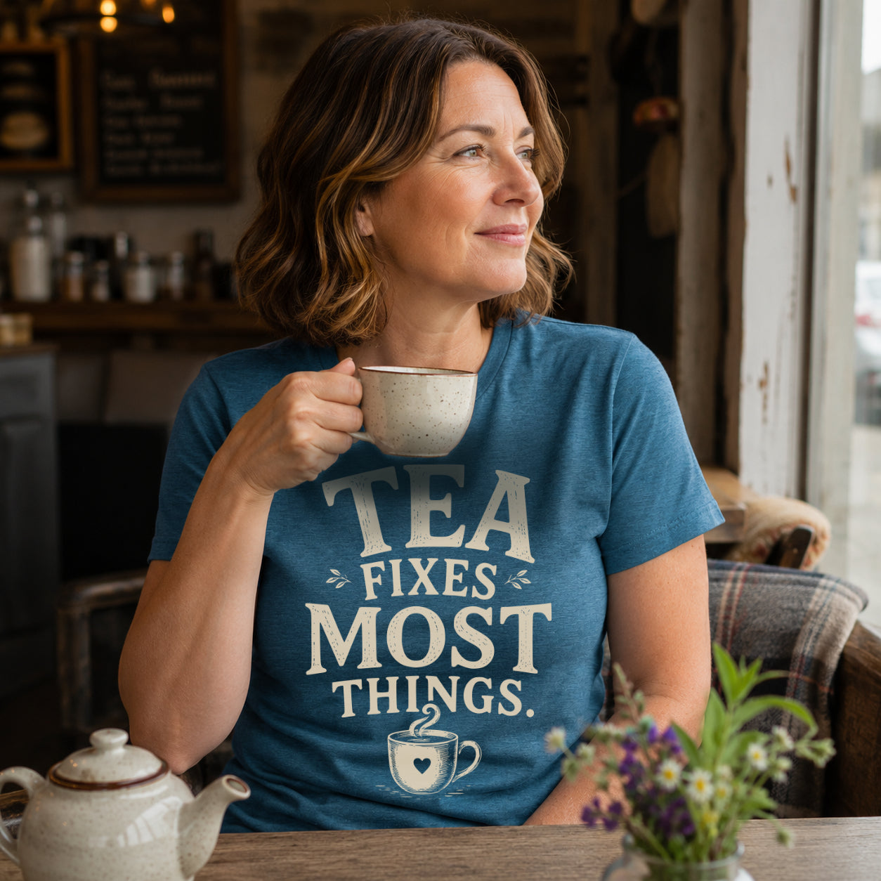 Tea Fixes Most Things T-Shirt