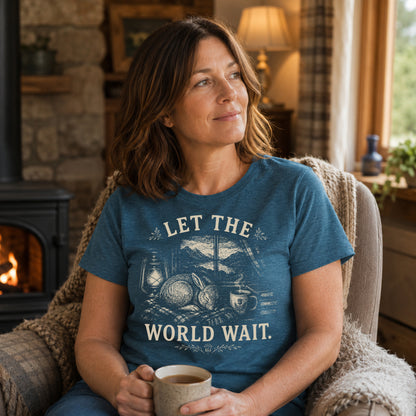 Let The World Wait T-Shirt
