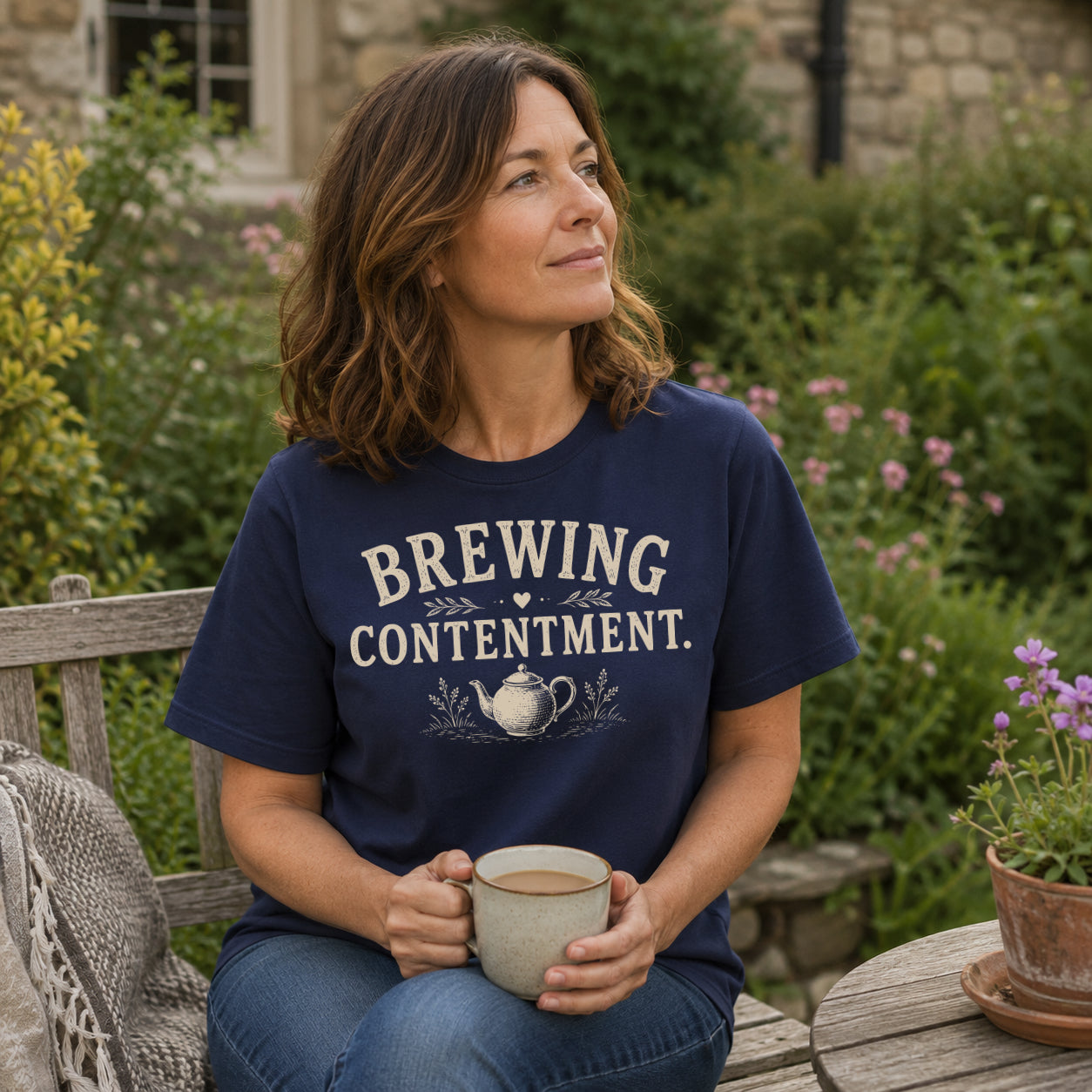 Brewing Contentment T-Shirt