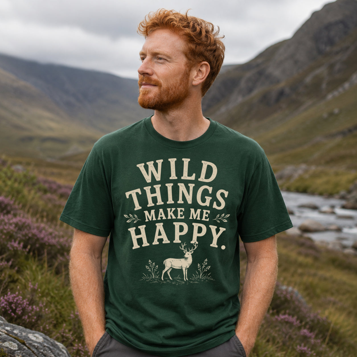 Wild Things Make Me Happy T-Shirt